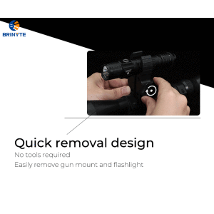 Brinyte BRM12 Flashlight scope connector