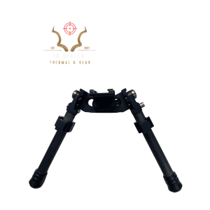 Keck Optics Bipod KE820 Carbon Fibre XL Bipod Picatinny mount 6.5” to 9.00”