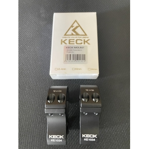 Keck Optics KE1034 34mm Picatinny Scope Rings