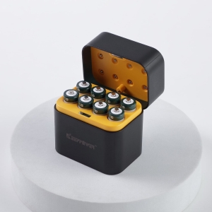 Keeppower i8 1.5V AA Rechargeable Li-ion Battery Charger 8PCS P1450I (3600mWh) Batteries Included