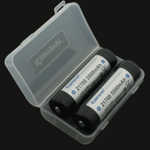 Keeppower 21700 5500mAh Protected Li-ion Rechargeable Battery P2155K 2 Pack
