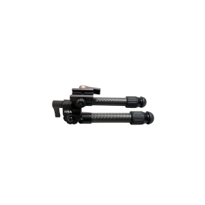 IRA Pro Series Bipod IRA1P Picatinny Mount Carbon Fibre 6.9-9.8” SS Spiked Feet Included