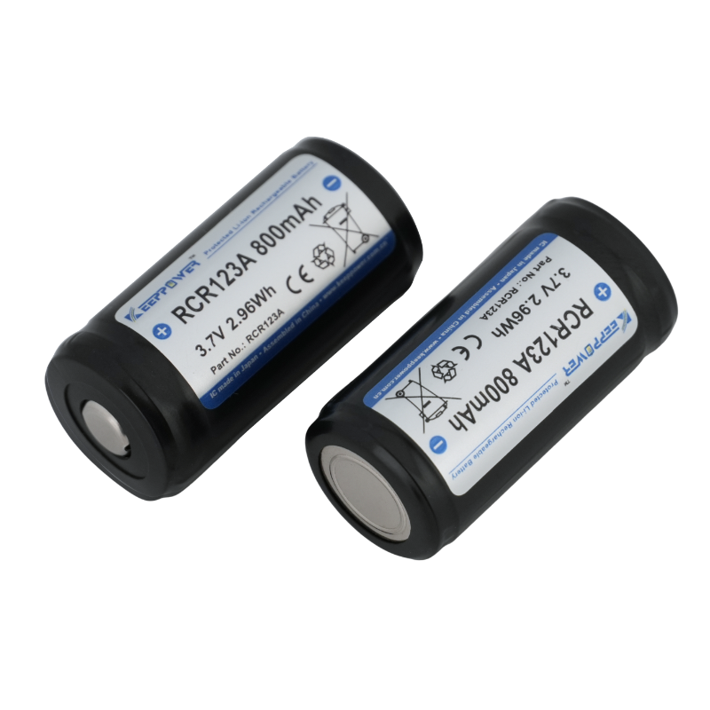 Keeppower 2 Batteries CR123A 800mAh - Image 2