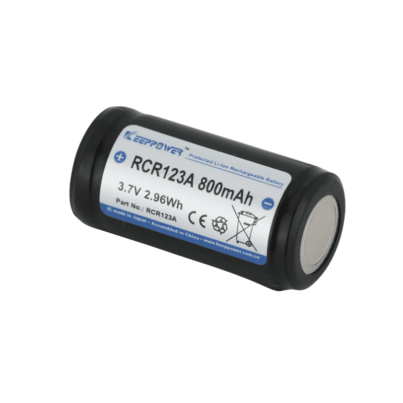 Keeppower 2 Batteries CR123A 800mAh - Image 4